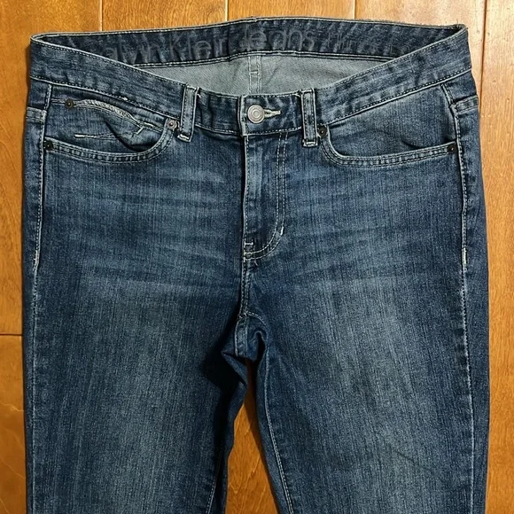 Vintage Calvin Klein Y2K Ultimate Boot Cut Leg Jeans Size 28 / 6 Low Rise Retro - Picture 2 of 15